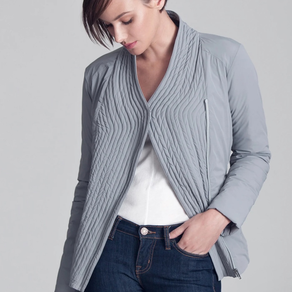 AETHER APPAREL Passport Jacket in Monument Gray Sz M NWT $300!! - Picture 4 of 7